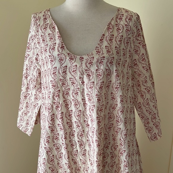 New! Parterre SZ 3 block print Isobel dress. - Picture 6 of 16